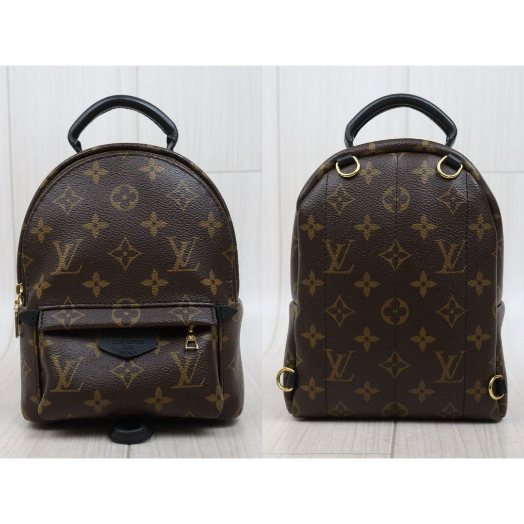 Very Good ( Rank A) ｜  LV Monogram Coated Canvas Mini Palm Springs Backpack｜25102808