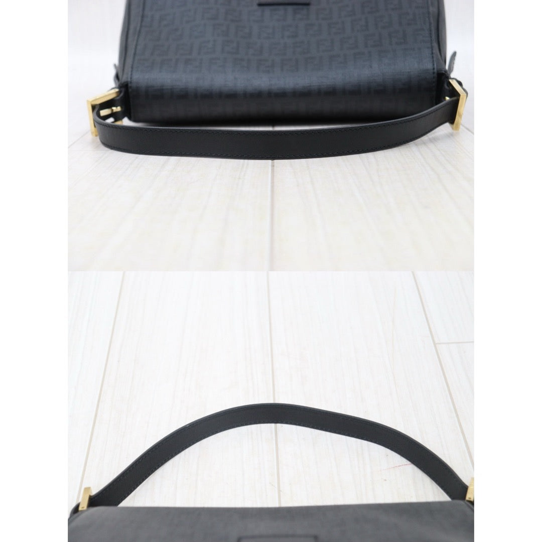 Very Good ( Rank A)｜ FENDI Zucca Mamma Baguette Shoulder Bag  Gold Hardware｜25061915
