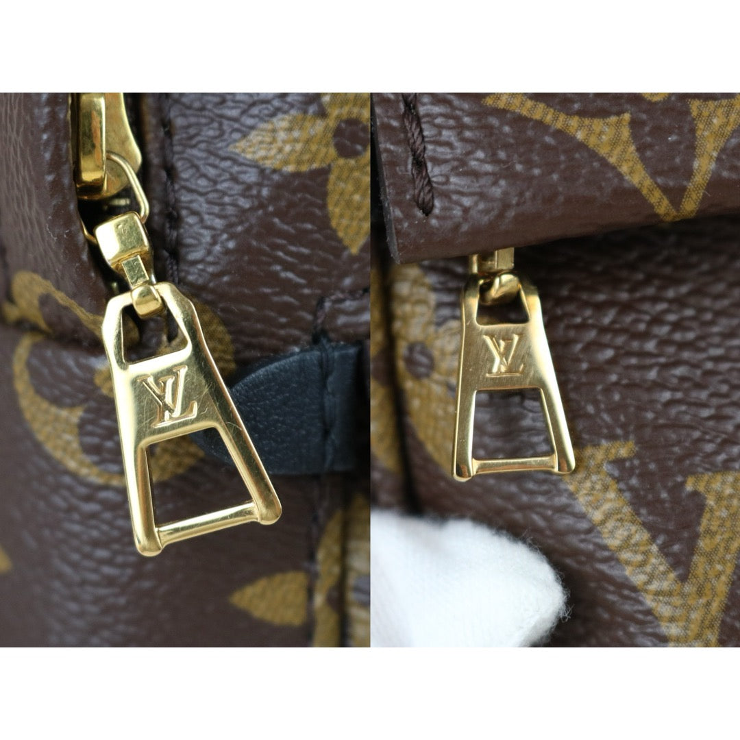 Include Entrupy Certificate of Authenticity｜Very Good ( Rank A)｜  Louis Vuitton Monogram Coated Canvas Mini Palm Springs Backpack｜X26100701