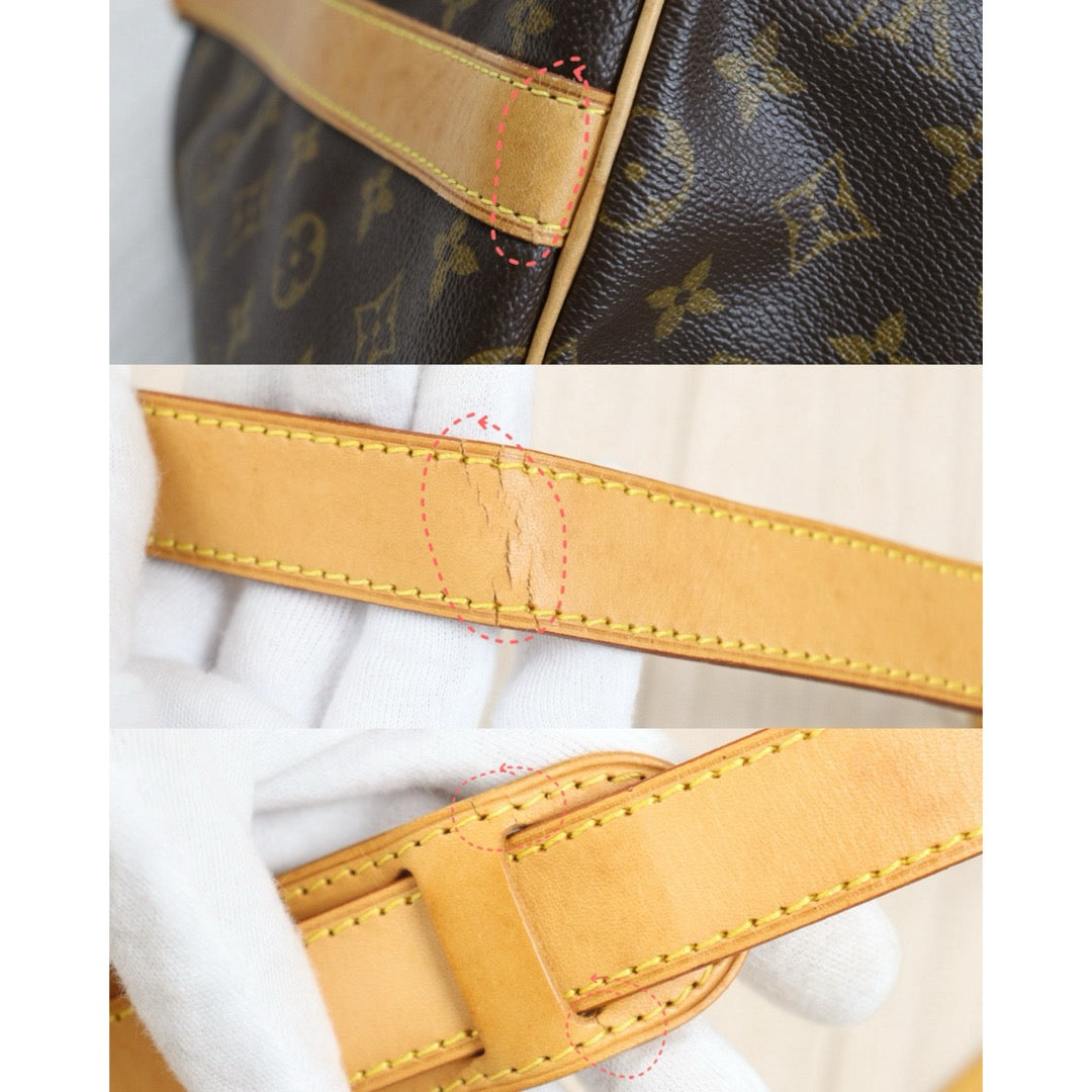 Include Entrupy Certificate of Authenticity｜Good ( Rank AB) ｜ Louis Vuitton Monogram Louis Vuitton Monogram Keepall Bandoulière 55｜26101406