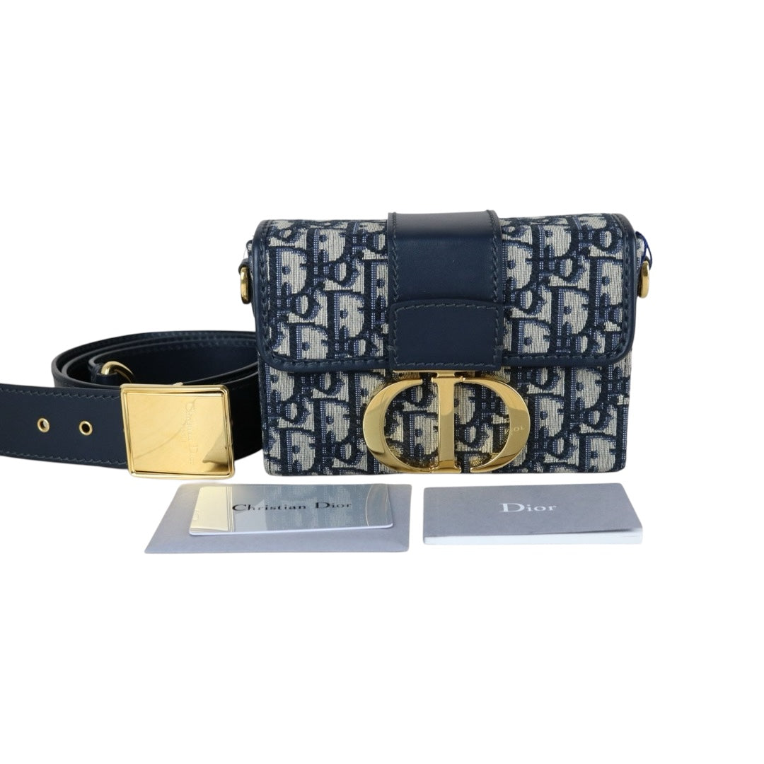 Very Good ( Rank A)｜Dior Trotter Montaige Mini Box Shoulder Bag ｜S25082509