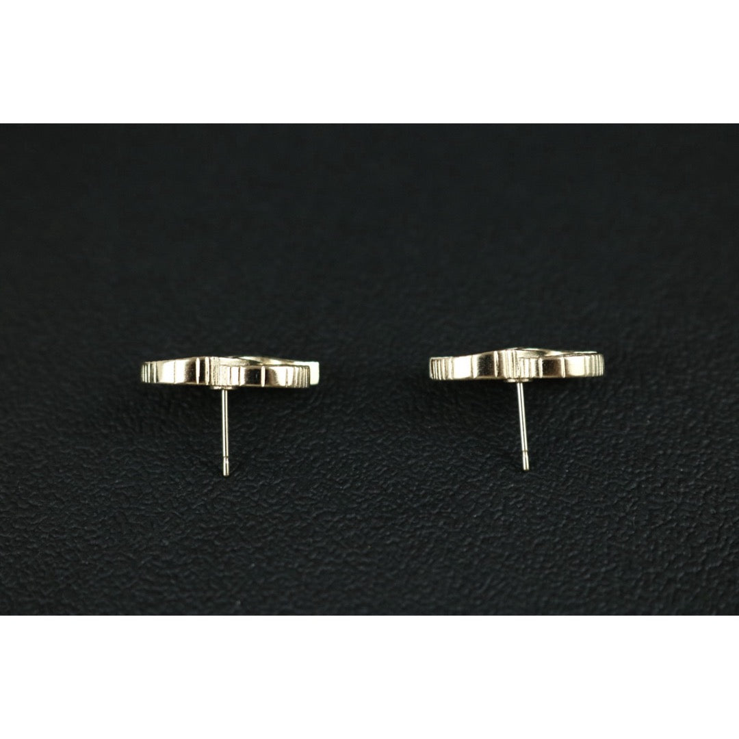 Include Authentic Detective Certificate of Authenticity｜Very Good ( Rank A) ｜CHANEL A21B Coco Mark Pearl Earrings Made In 2021Year ｜S26051505