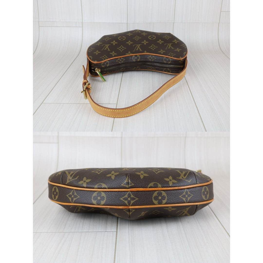 Good ( Rank AB)｜LV Monogram Pochette Croissant PM Shoulder Bag｜S25082802