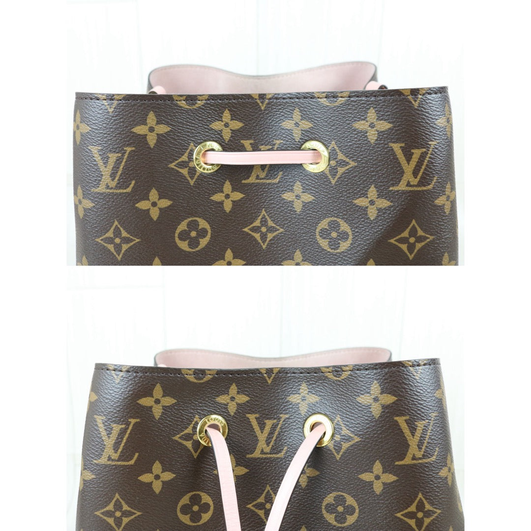 Include Entrupy Certificate of Authenticity｜Very Good ( Rank A)｜ Louis Vuitton Monogram Neo Noe Shoulder Bag Pink IC Chips Model｜S26041202