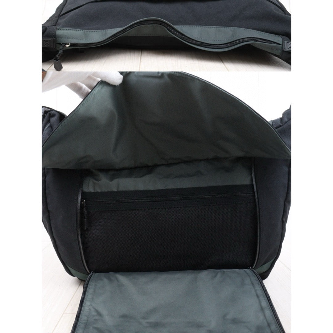 Good ( Rank AB)｜ CHANEL Coco Mark  Sports Line Canvas Shoulder Bag Black Made In 2003～2004 Year｜25042418