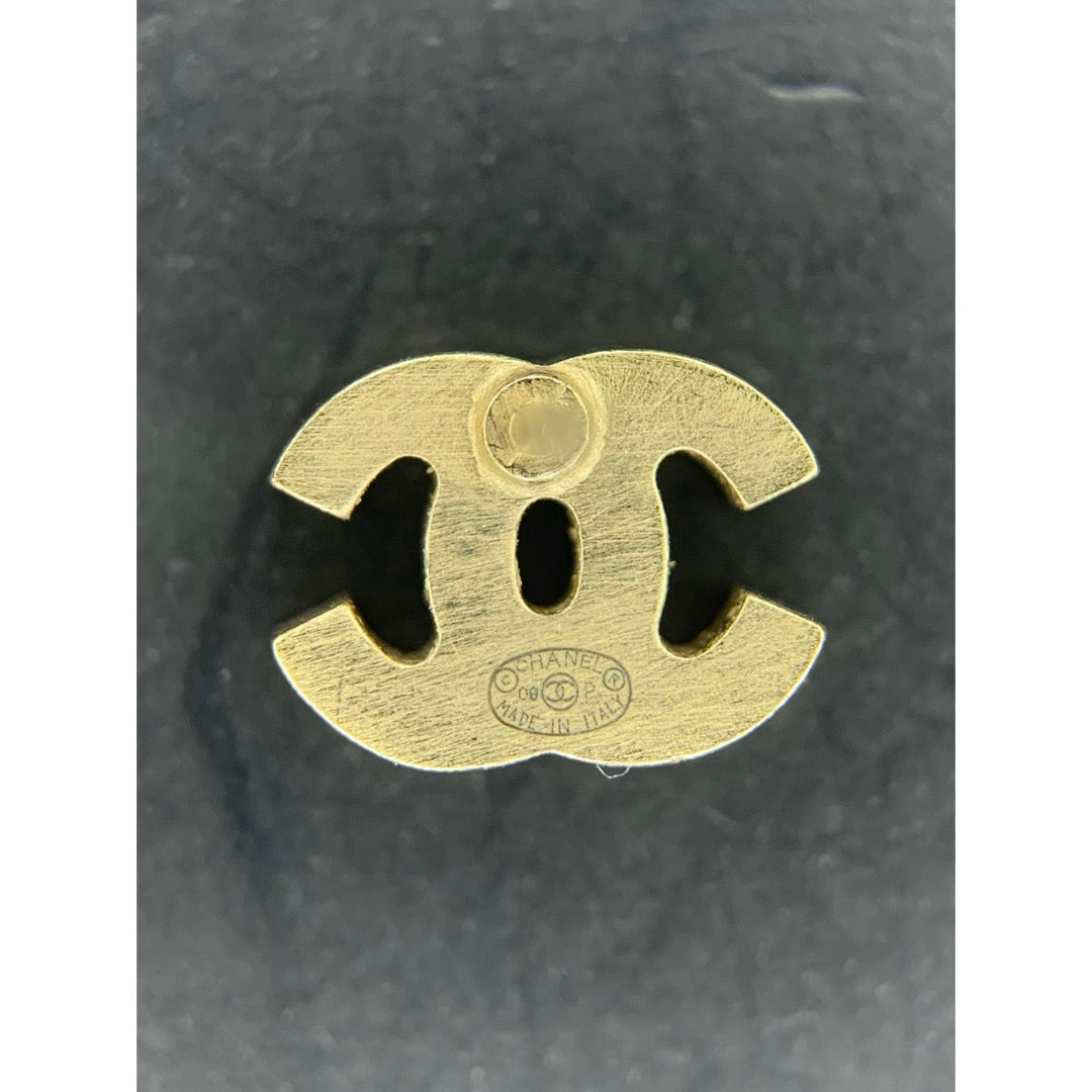 Include Authentic Detective Certificate of Authenticity｜Very Good ( Rank A) ｜CHANEL 08P COCO Mark Rhinestone Earrings Made In 2008Year｜26041312
