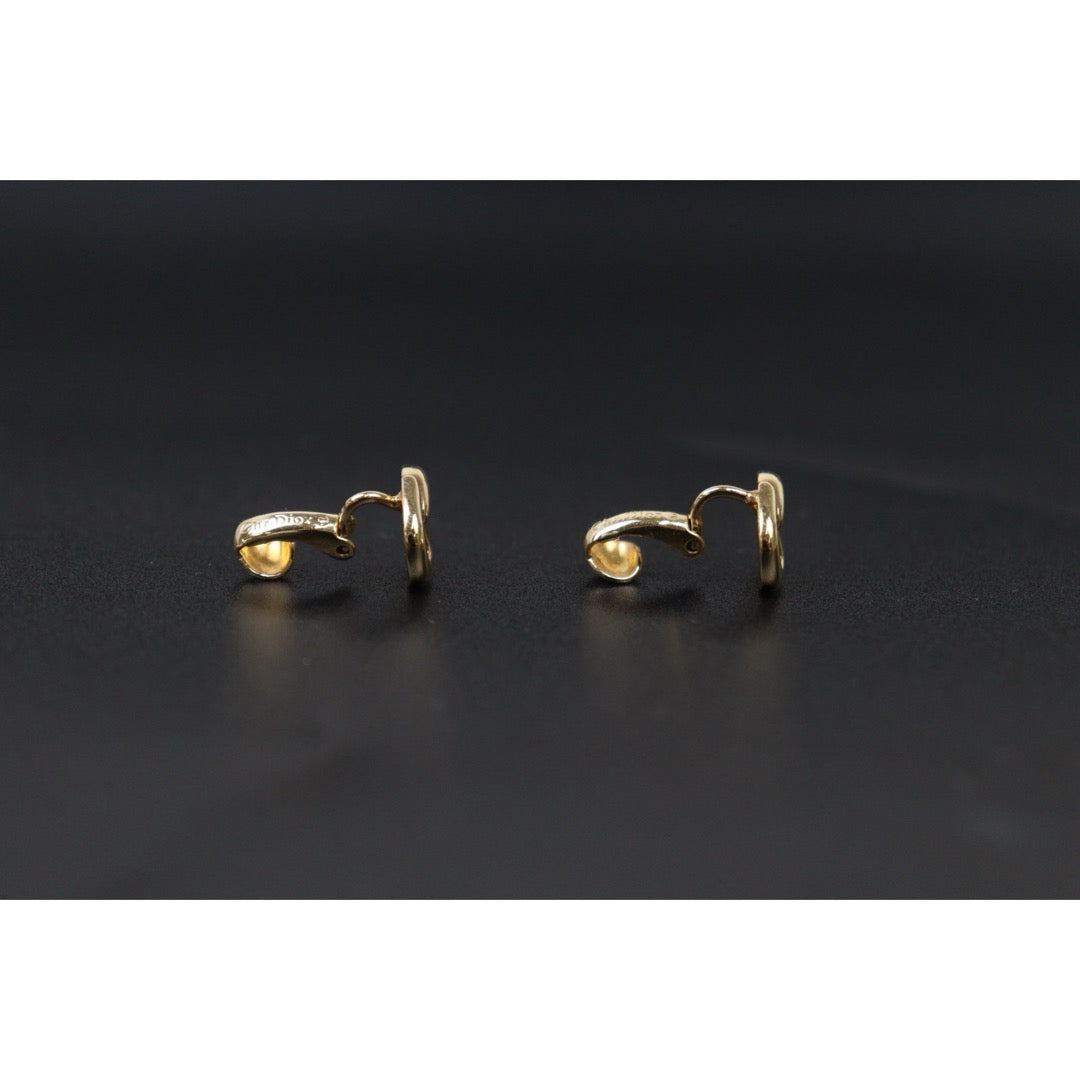 Very Good ( Rank A)  ｜ Dior CD Earring Gold Plated｜25061221