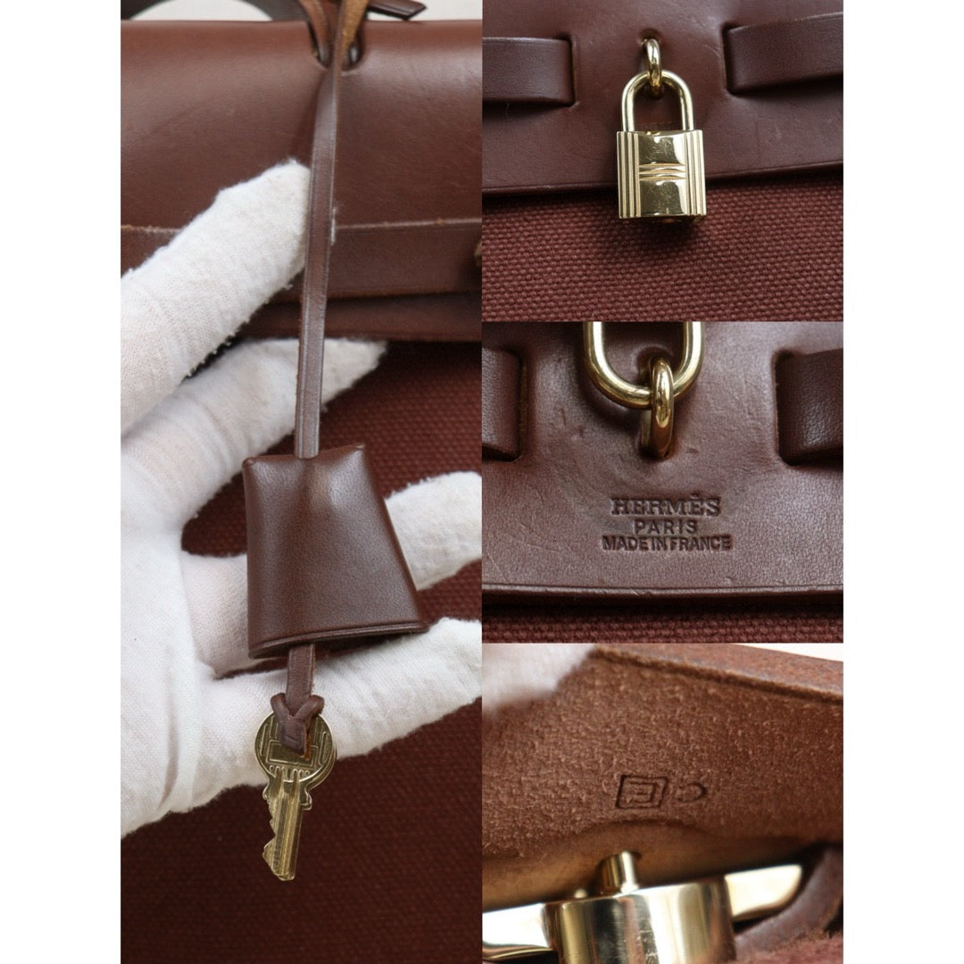 Good ( Rank AB)｜ HERMES Herbag PM □E Shoulder Bag  Made In 2001 Year｜25052202