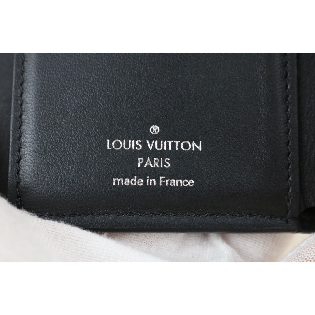 Include Entrupy Certificate of Authenticity｜Good ( Rank AB)｜ Louis Vuitton Monogram  Portefeuille Iris XS Wallet Black IC Chips Model｜Z26092103