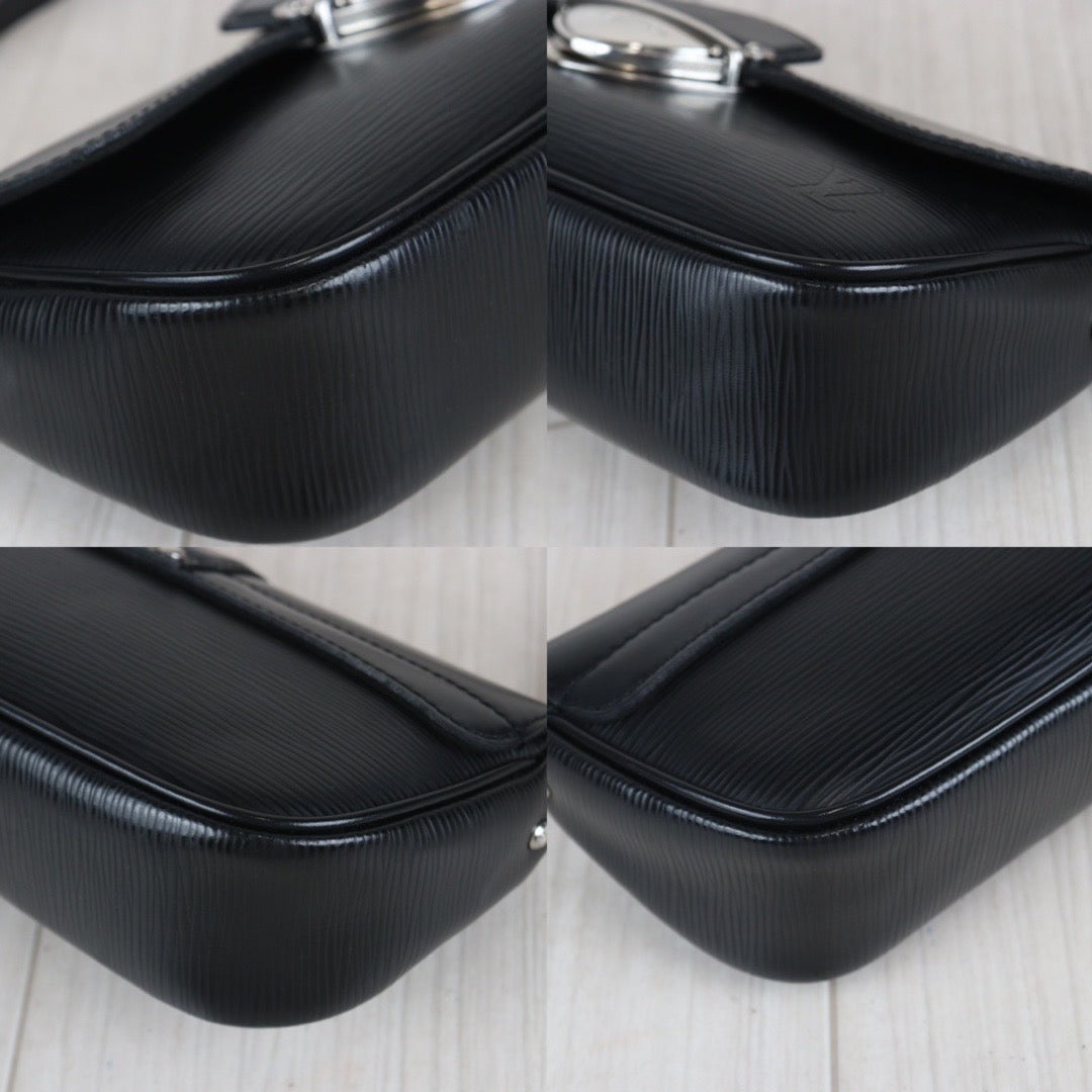 Rank A｜ LV Epi Shoulder Bag Black｜23092210