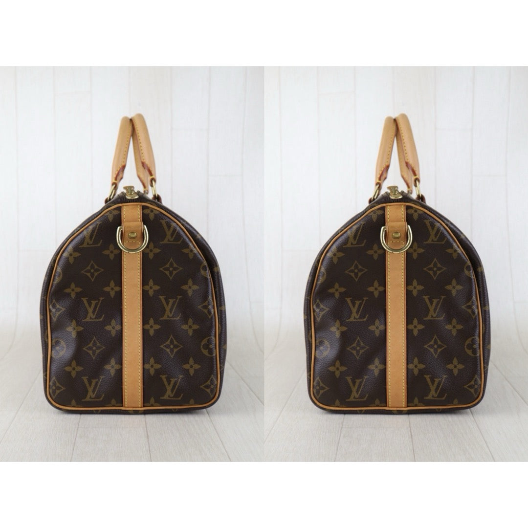 Include Entrupy Certificate of Authenticity｜Good ( Rank AB) ｜ Louis Vuitton Monogram Speedy 30 Hand Bag With Shoulder Strap｜S26072543