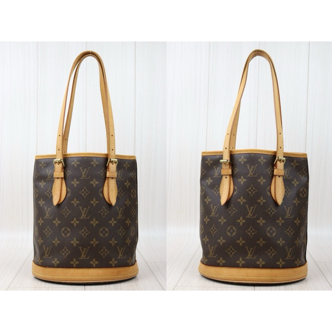 Rank AB ｜ LV Monogram Petit Bucket PM Tote Bag ｜24052103