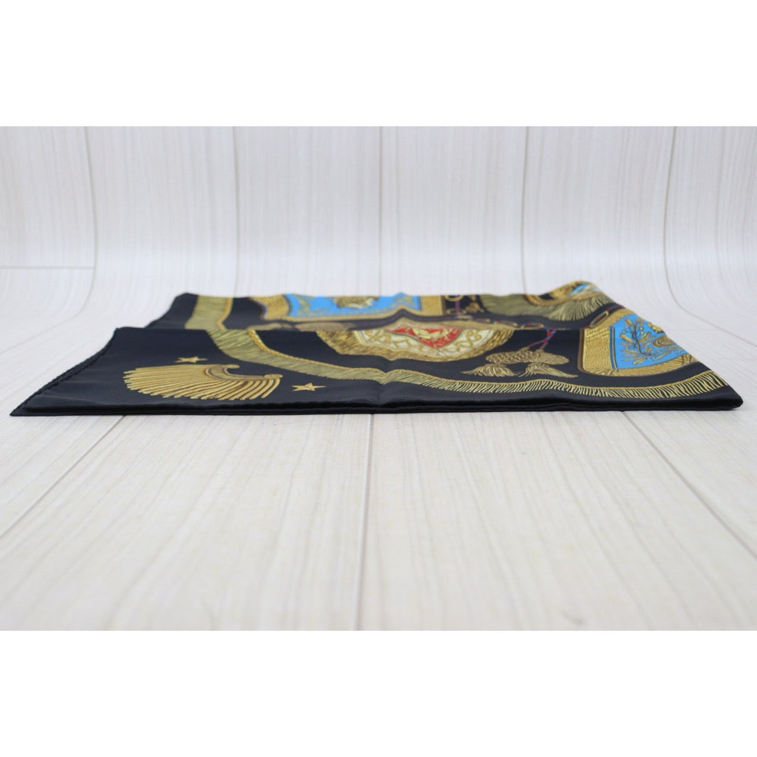 Very Good ( Rank A) ｜ HERMES Poste et Cavalerie Scarf 90｜V25110603