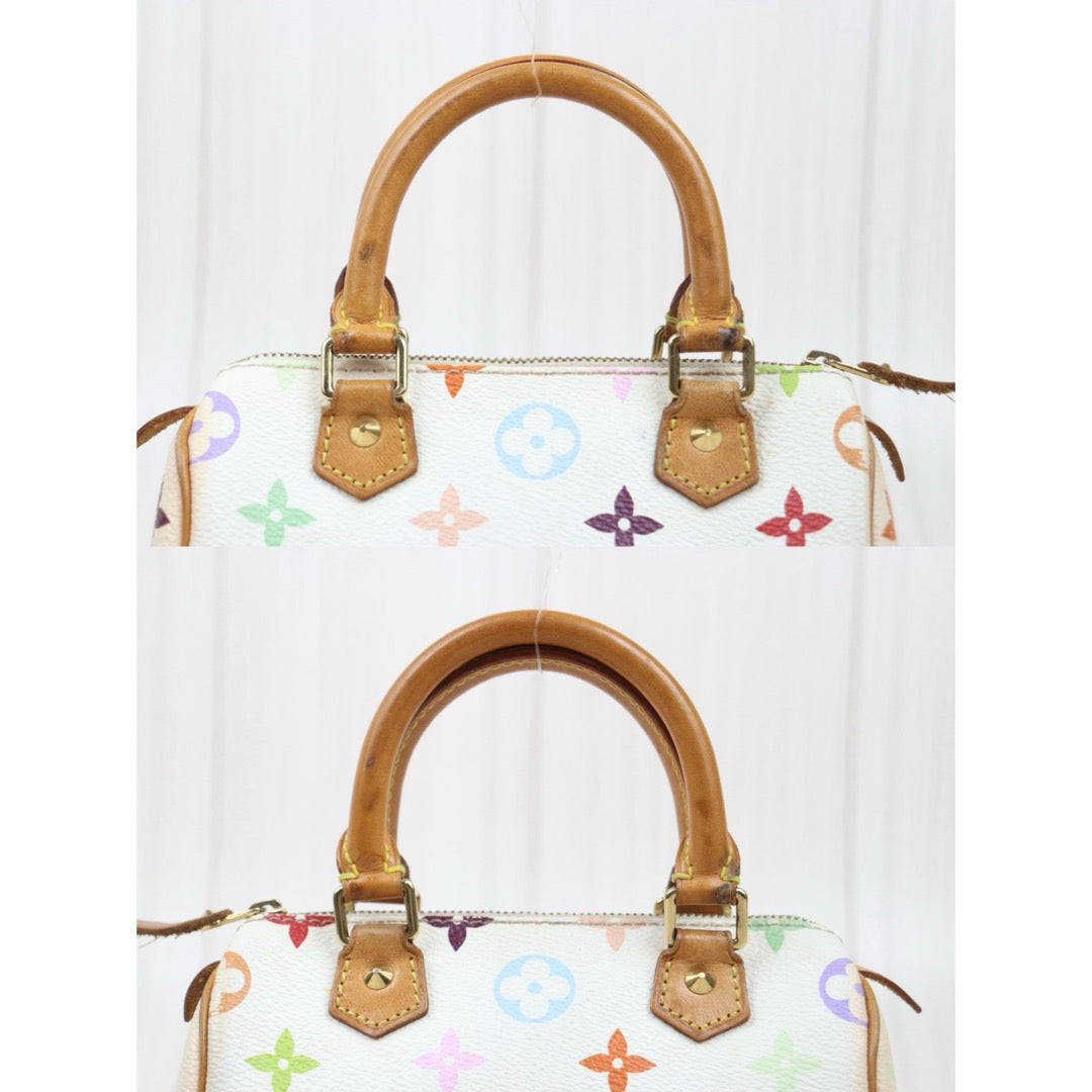 Good ( Rank AB)｜ LV Takashi Murakam Multi Monogram Mini Speedy Handbag ｜S25110421