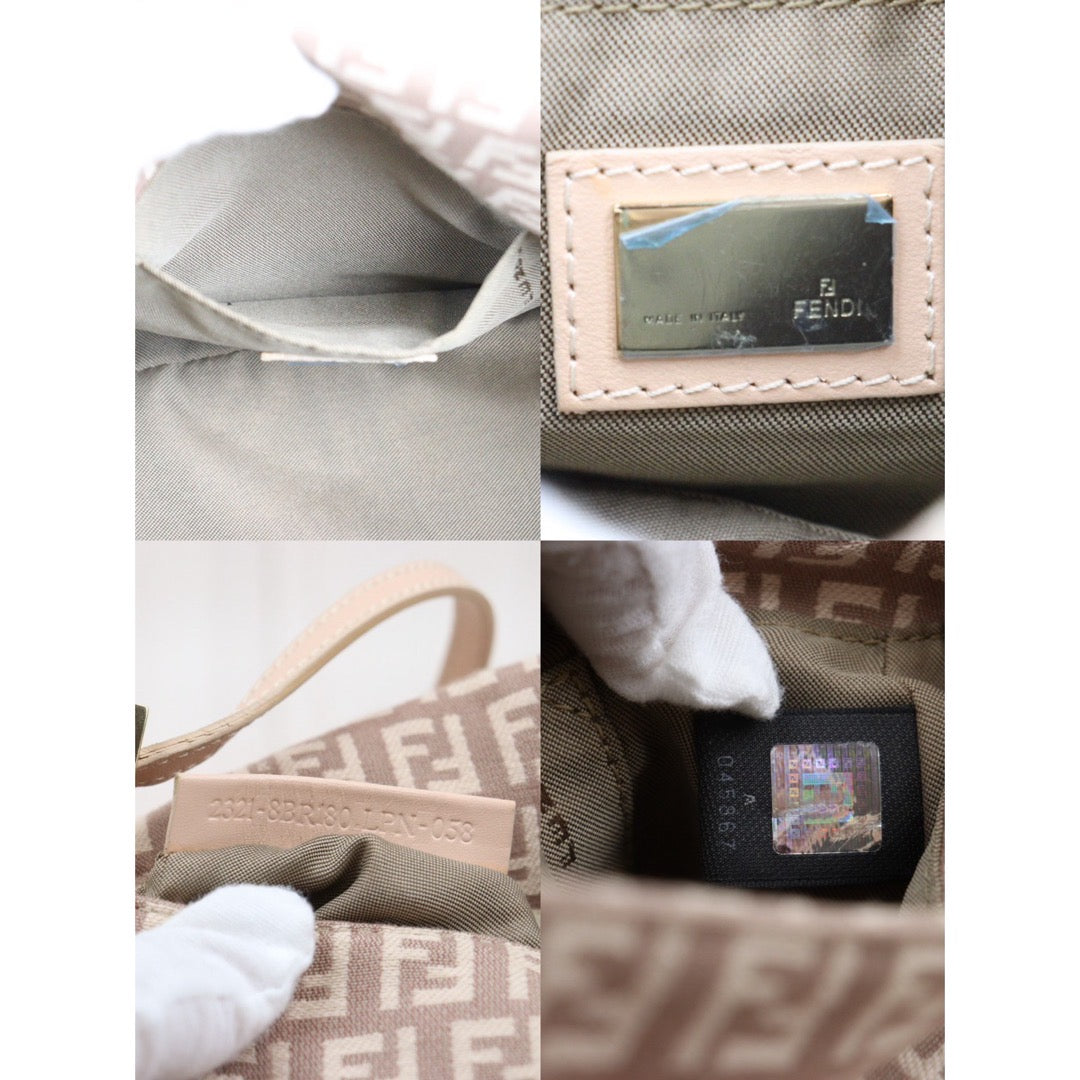 Rank A｜  FENDI Mamma Baguette Shoulder Bag Pink ｜24040815