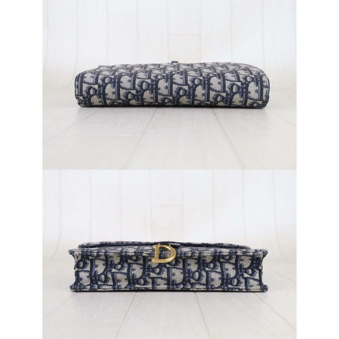 Include Entrupy Certificate of Authenticity｜Good ( Rank AB)｜   Dior Trotter WOC Chain Shoulder Bag ｜S26051302