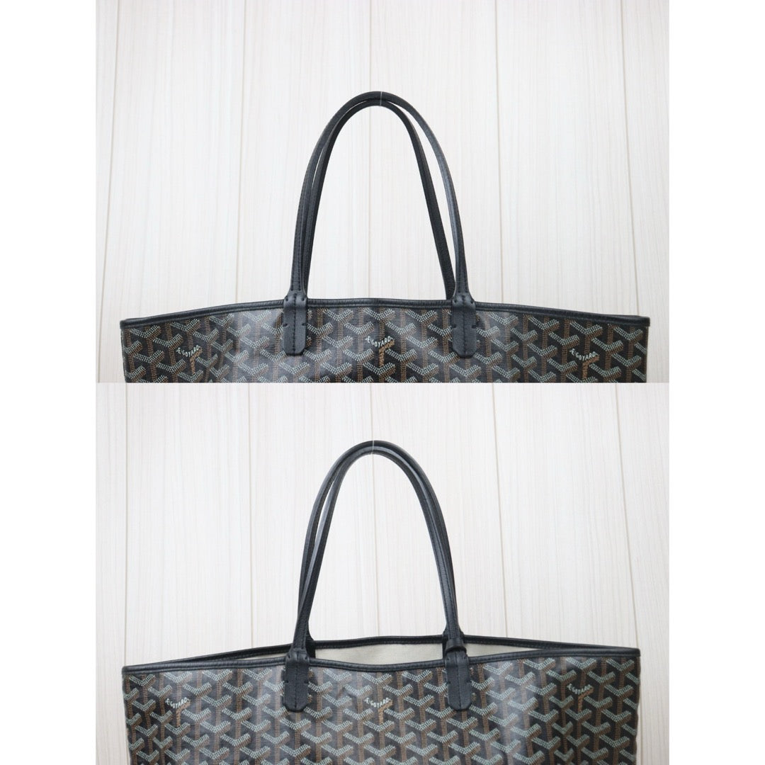 Very Good ( Rank A) ｜ Goyard Saint-Louis PM Tote Bag Black｜S24092814