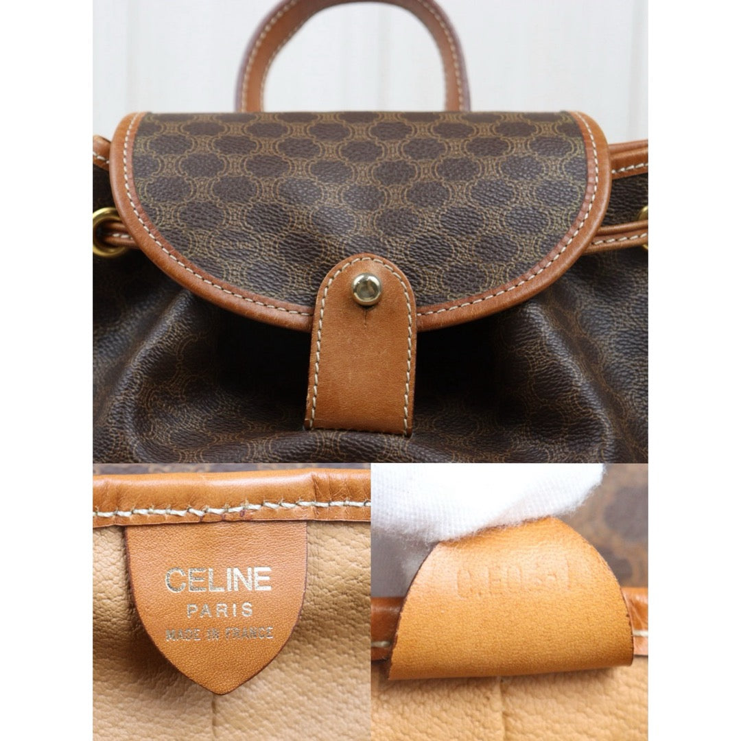 Good ( Rank AB)｜ CELINE Macadam Backpack ｜25062611