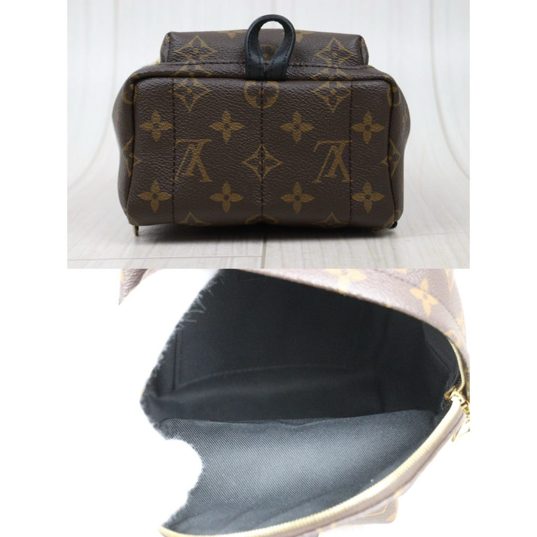 Very Good ( Rank A) ｜  LV Monogram Coated Canvas Mini Palm Springs Backpack｜S24121803