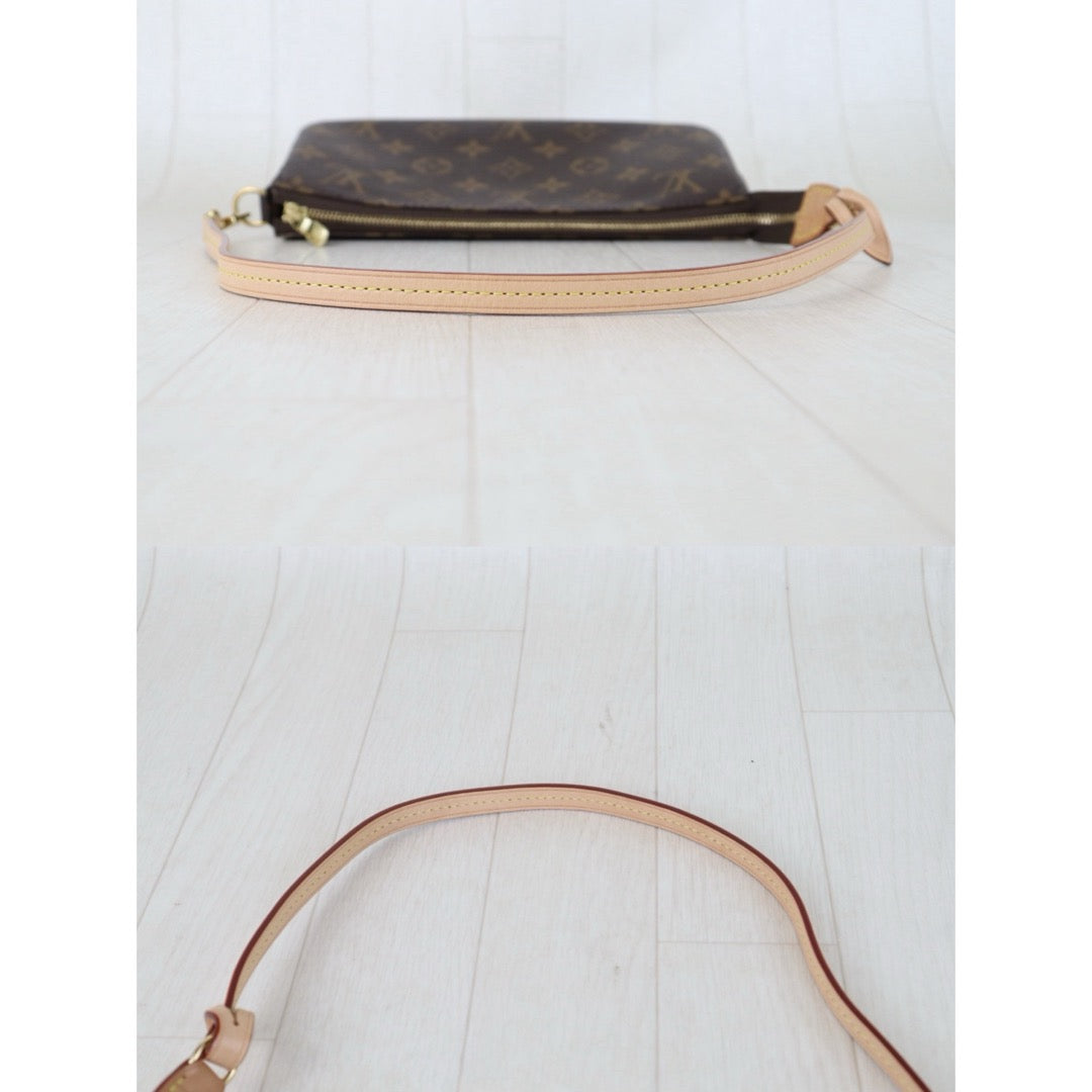 Include Entrupy Certificate of Authenticity｜Very Good ( Rank A)｜ Louis Vuitton Monogram Pochette Accessoire  IC Chips Model｜S26081802