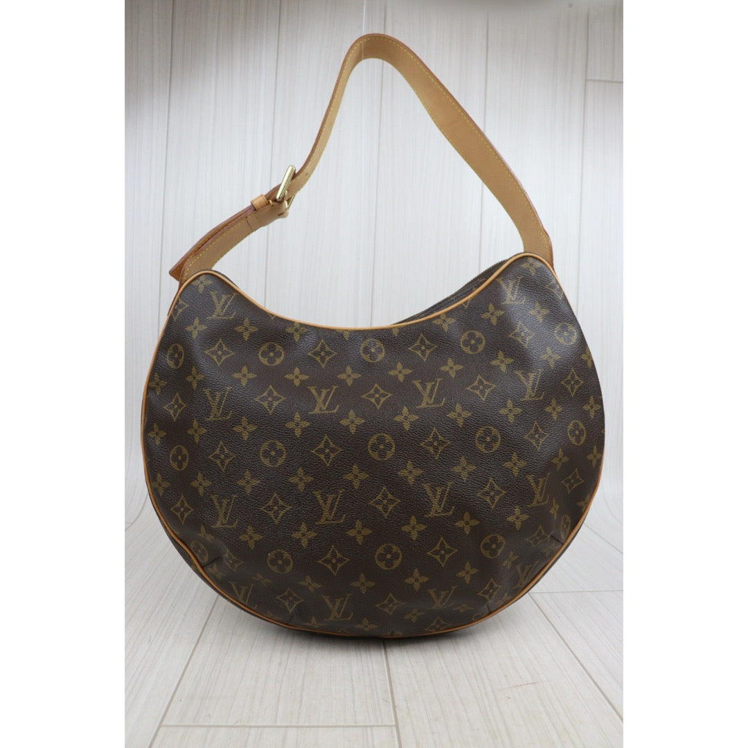 Good ( Rank AB)｜LV Monogram Pochette Croissant GM Shoulder Bag｜P25101308