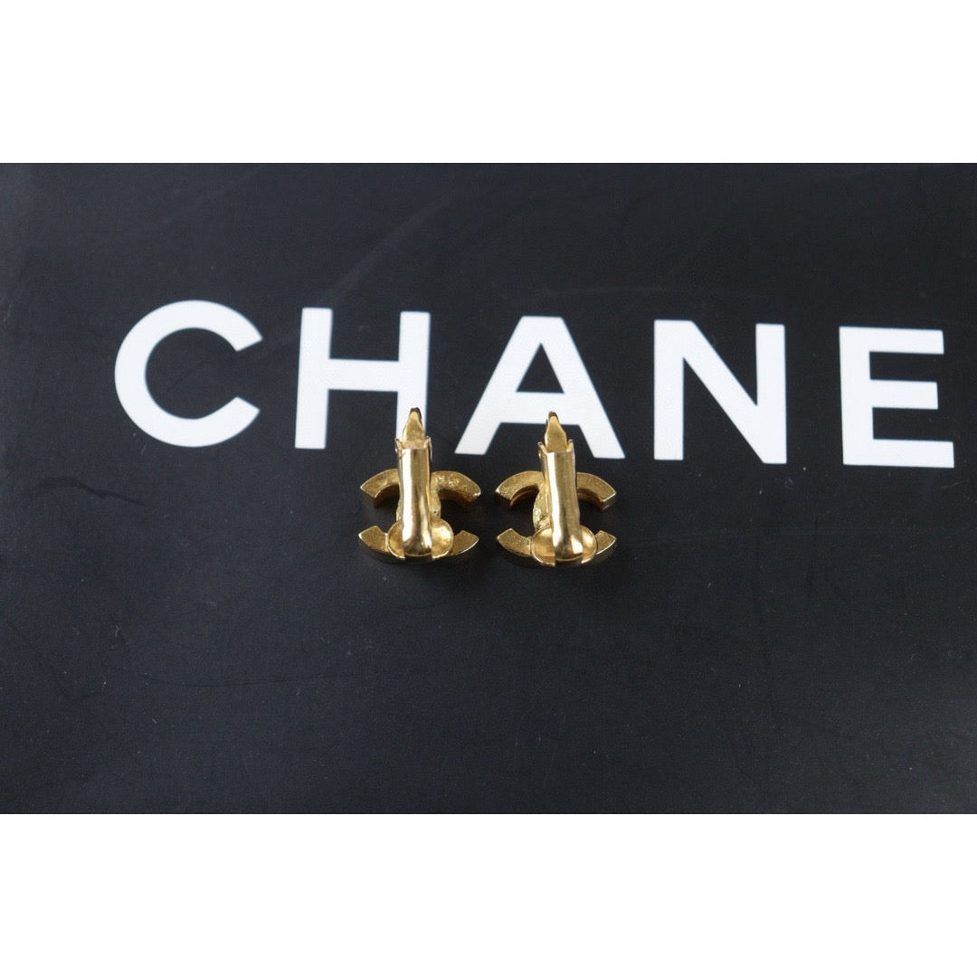 Very Good ( Rank A) ｜CHANEL COCO Earrings 18k Gold Plated ｜24072905