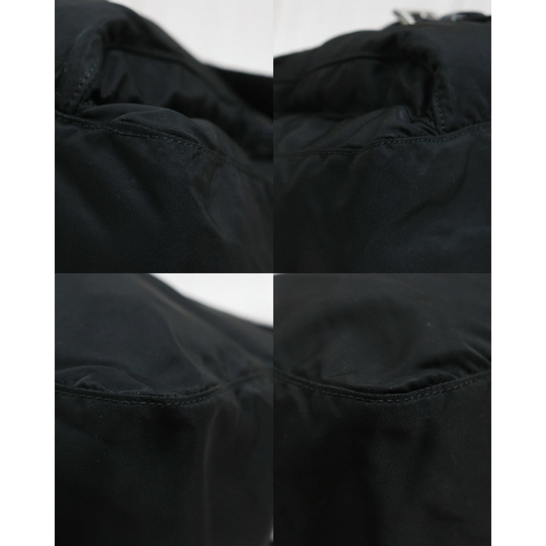 Include Entrupy Certificate of Authenticity｜Good ( Rank AB) ｜Prada  Nylon Black Shoulder Bag｜26092203