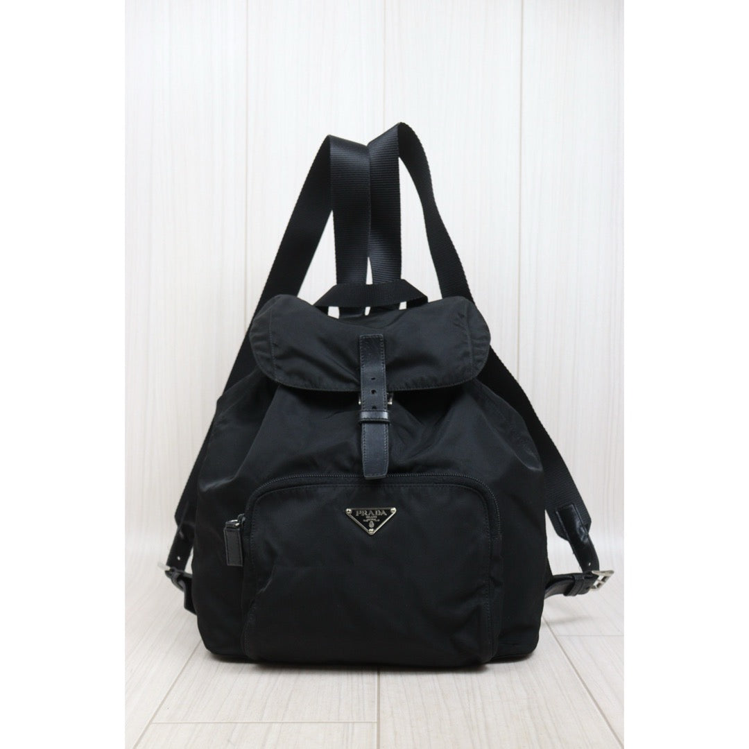 Fair ( Rank B)｜Prada Nylon Backpack Medium Black｜26030509