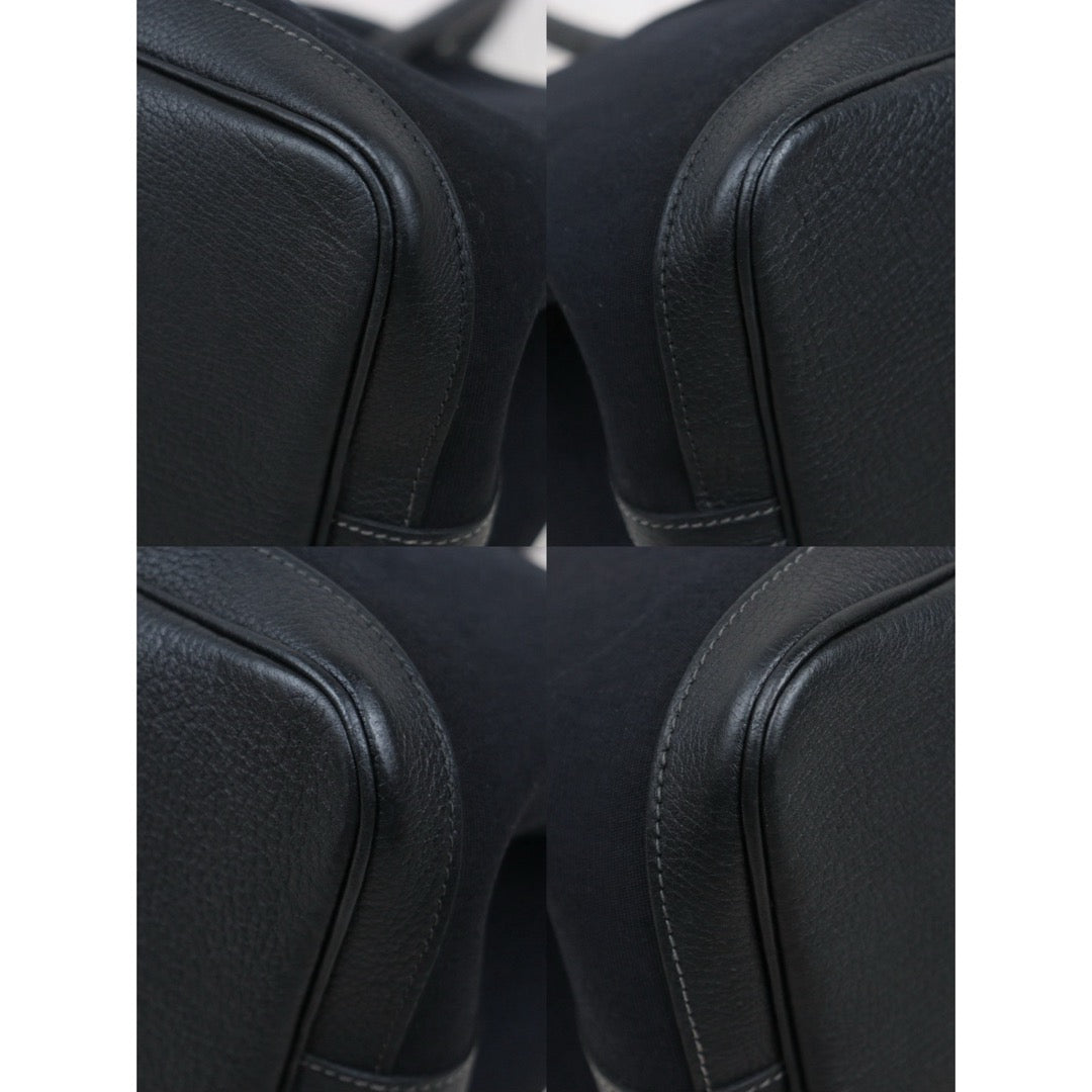 Good ( Rank AB)｜ HERMES Garden Party PM Black Handbag □I Stamp Made In 2005Year｜25112106