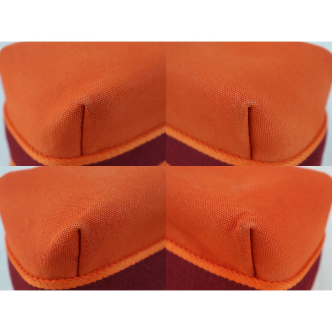 Include Entrupy Certificate of Authenticity｜Very Good ( Rank A)｜ HERMES Bride-a-Brac PM Handbag Orange Feu｜S26090726