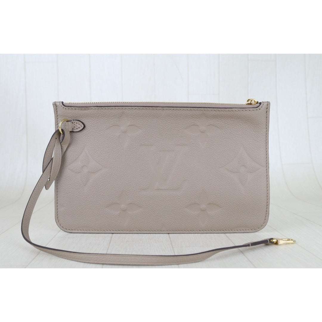 Include Entrupy Certificate of Authenticity｜Very Good ( Rank A)｜ Louis Vuitton Calf Leather Neverfull MM With Pouch  IC Chips Model｜S26042202