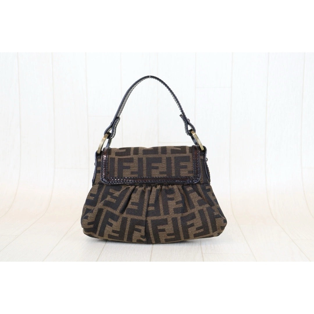 Good ( Rank AB) ｜ FENDI Mini Zucca Mamma Hand Bag ｜H24101004