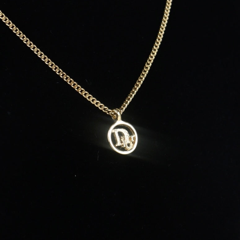 Rank A ｜ Dior  Necklace Gold Plating｜V23082615