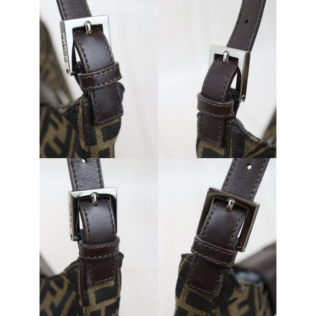 Very Good ( Rank A)｜ FENDI Zucca Mamma Shoulder Bag ｜25050806