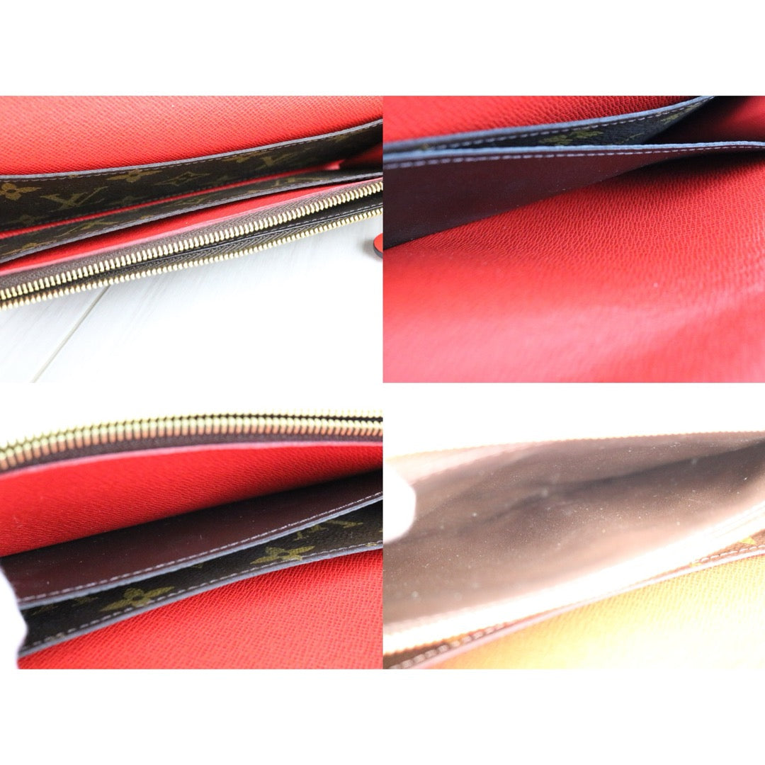 Very Good ( Rank A)｜  LV Monogram Emilie Long Style Wallet ｜S25051506