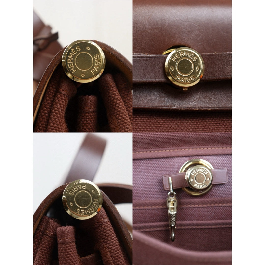 Good ( Rank AB)｜ HERMES Herbag PM □E Shoulder Bag  Made In 2001 Year｜25052202