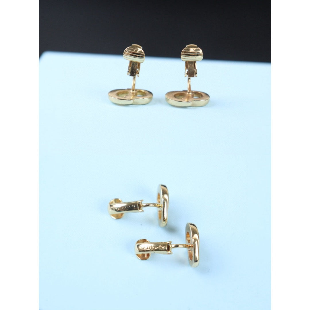 Very Good ( Rank A) ｜ Dior Earring Necklace Set Gold｜24082213