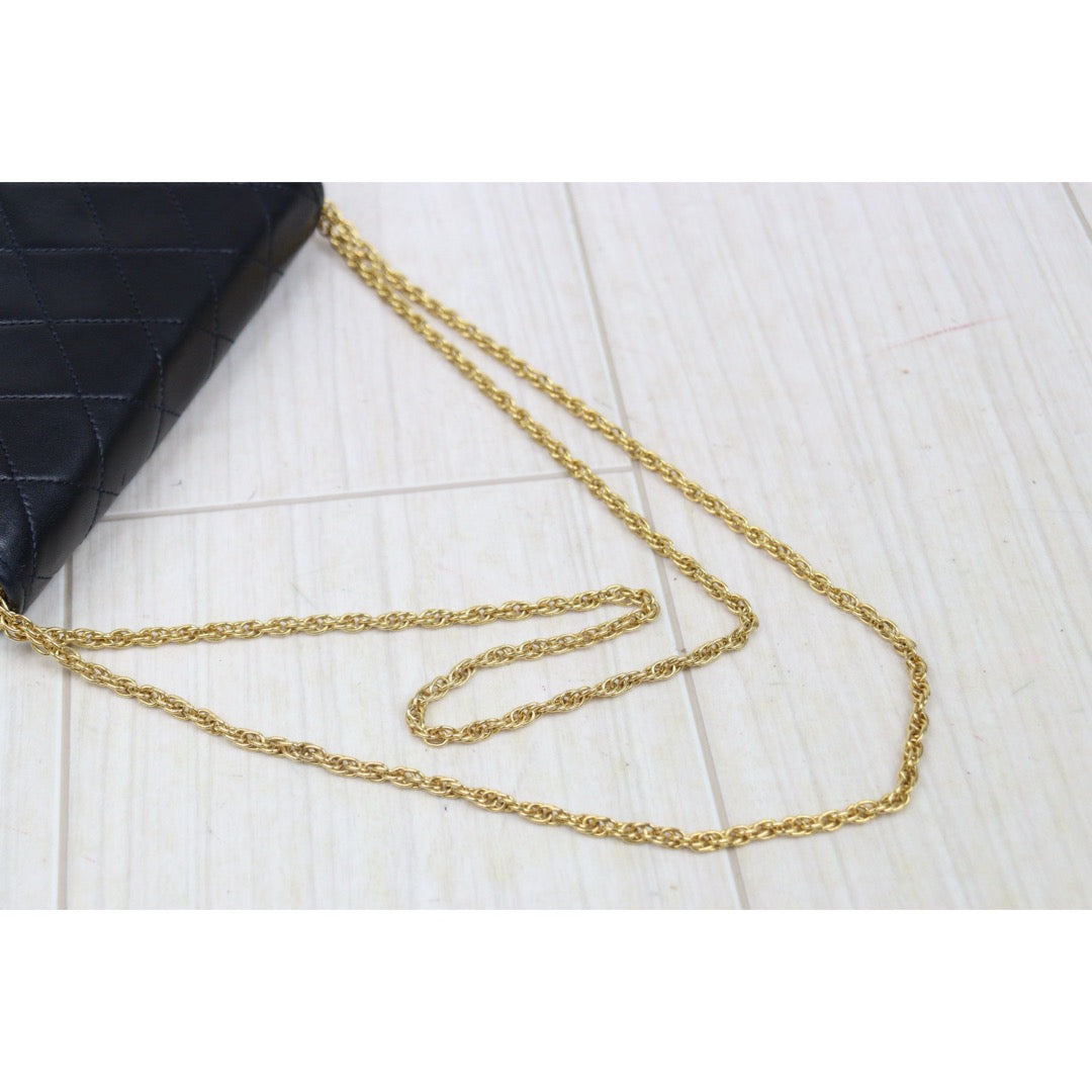 Very Good ( Rank A)｜ CHANEL Mini Coco Mark Matrasse Lambskin Chain Shoulder Bag ｜25062305