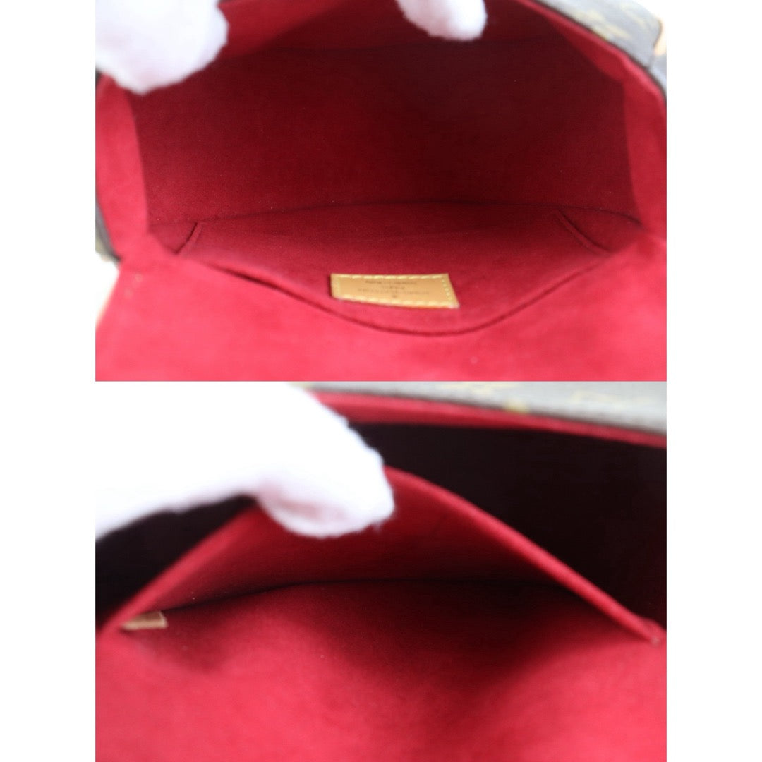 Include Entrupy Certificate of Authenticity｜Very Good ( Rank A)｜ Louis Vuitton Monogram Tamburan Shoulder Bag Current Model｜Z26101210