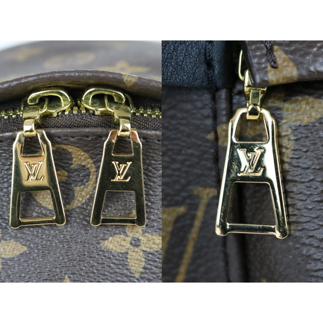 Include Entrupy Certificate of Authenticity｜Very Good ( Rank A) ｜  Louis Vuitton Monogram Palm Springs MM Backpack｜X26033104