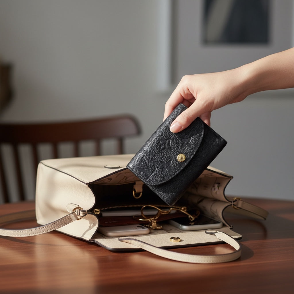 Include Entrupy Certificate of Authenticity｜Very Good ( Rank A)｜Louis Vuitton Monogram  Empreinte Wallet IC Chips Model｜S26062510