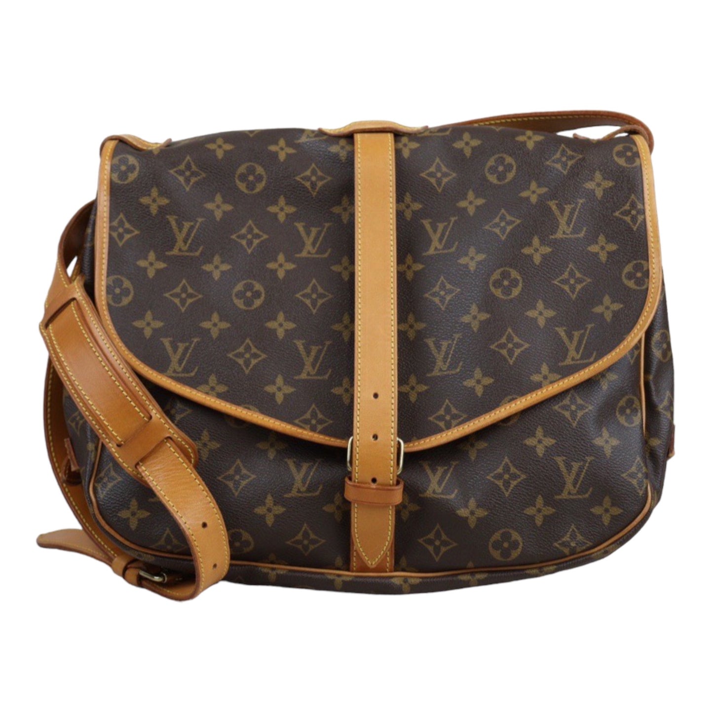 Rank AB ｜ LV Monogram Saumur 35 Shoulder Bag｜23121920