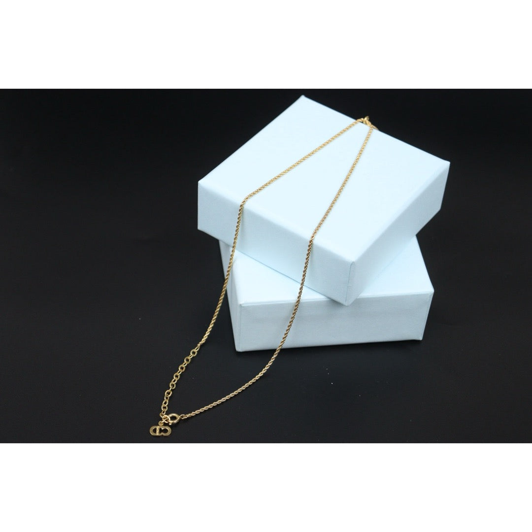 Very Good ( Rank A) ｜ Dior CD Necklace Earring Set ｜25072414