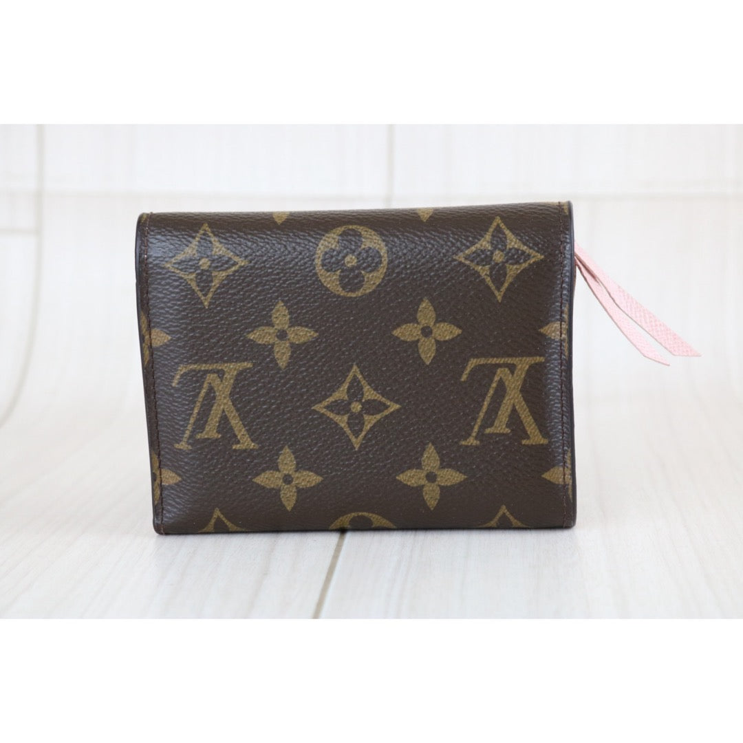 Include Entrupy Certificate of Authenticity｜Good ( Rank AB)｜ Louis Vuitton Monogram Ariane Wallet Rose Ballerine｜S26090734