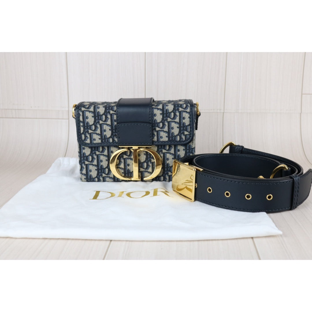 Very Good ( Rank A)｜Dior Trotter Montaige Mini Box Shoulder Bag ｜S25062314