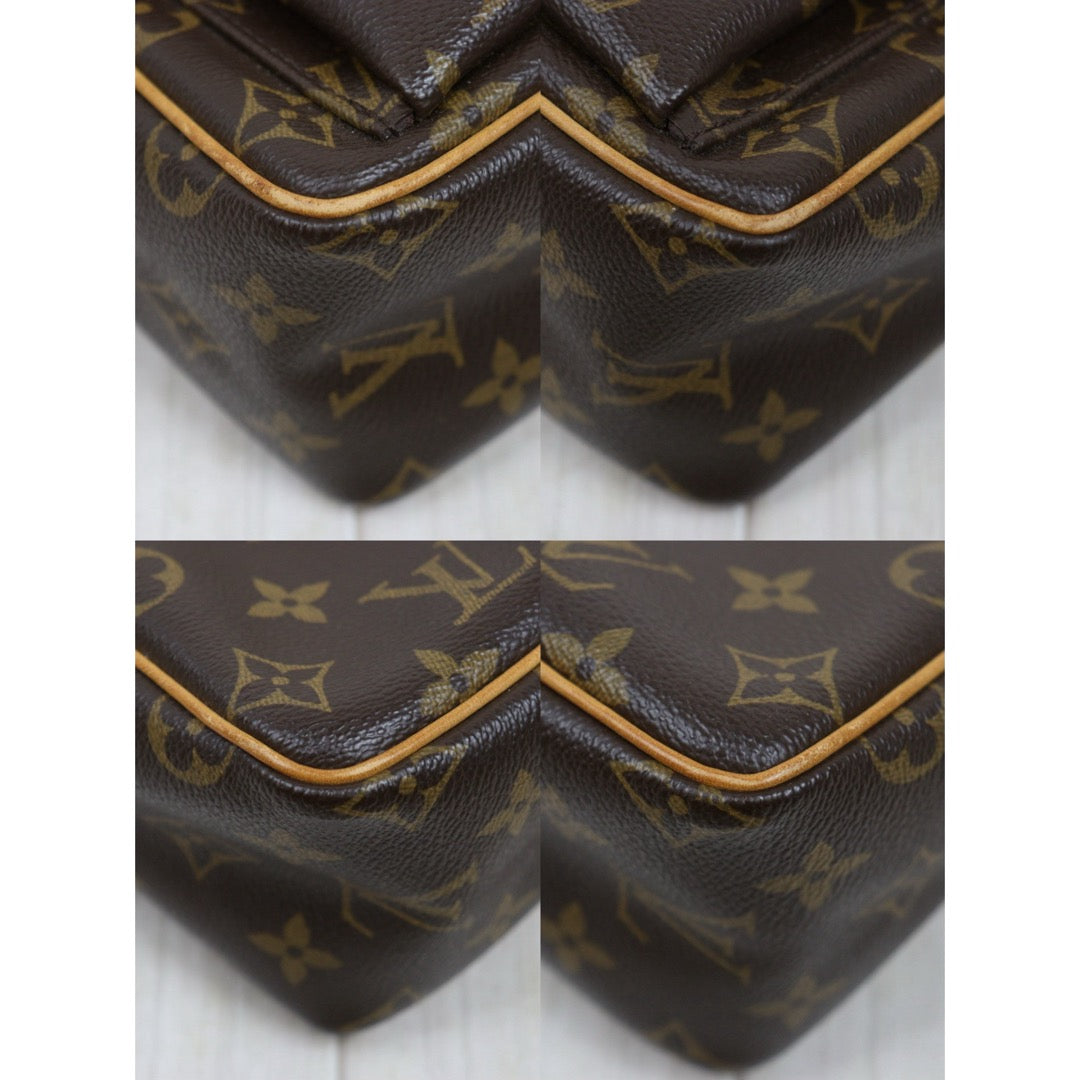 Include Entrupy Certificate of Authenticity｜Fair ( Rank B)｜Louis Vuitton Monogram Viva cite PM  Shoulder Bag｜26040809