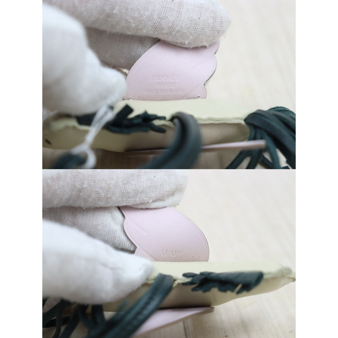 Very Good ( Rank A)｜ HERMES Rodeo PM Bag Charm White｜H25063014