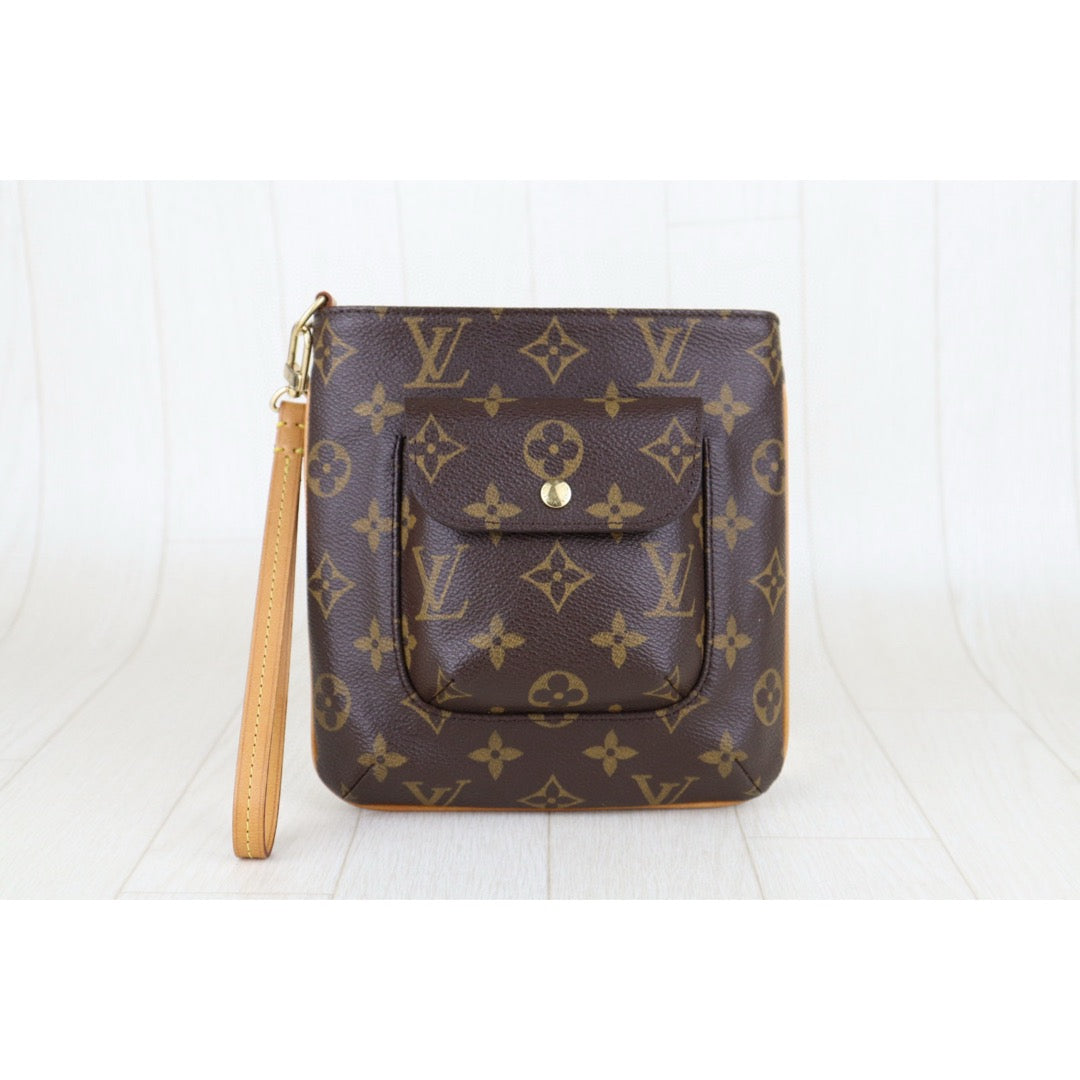 Very Good ( Rank A)｜ LV Monogram Partition Pouch ｜H25021904