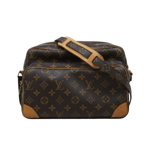 Include Entrupy Certificate of Authenticity｜Good ( Rank AB) ｜ Louis Vuitton Monogram Nile Shoulder Bag｜26011407