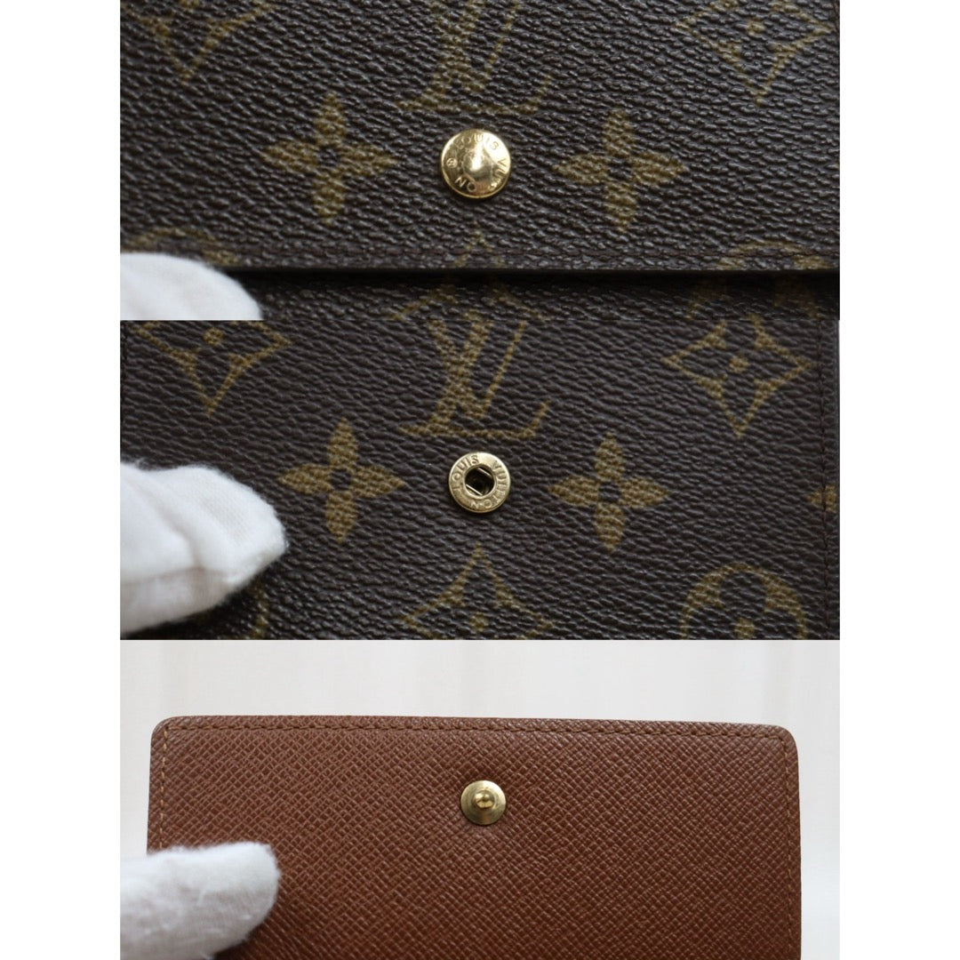 Include Entrupy Certificate of Authenticity｜Very Good ( Rank A)｜Louis Vuitton Monogram  Wallet ｜26041302